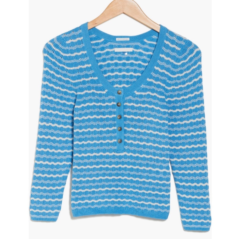 Mother The Toss Up Henley Sweater - Picture 2 of 4
